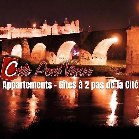 Appartements Cote Pont Vieux-Self Check-In Carcassonne Exteriör bild